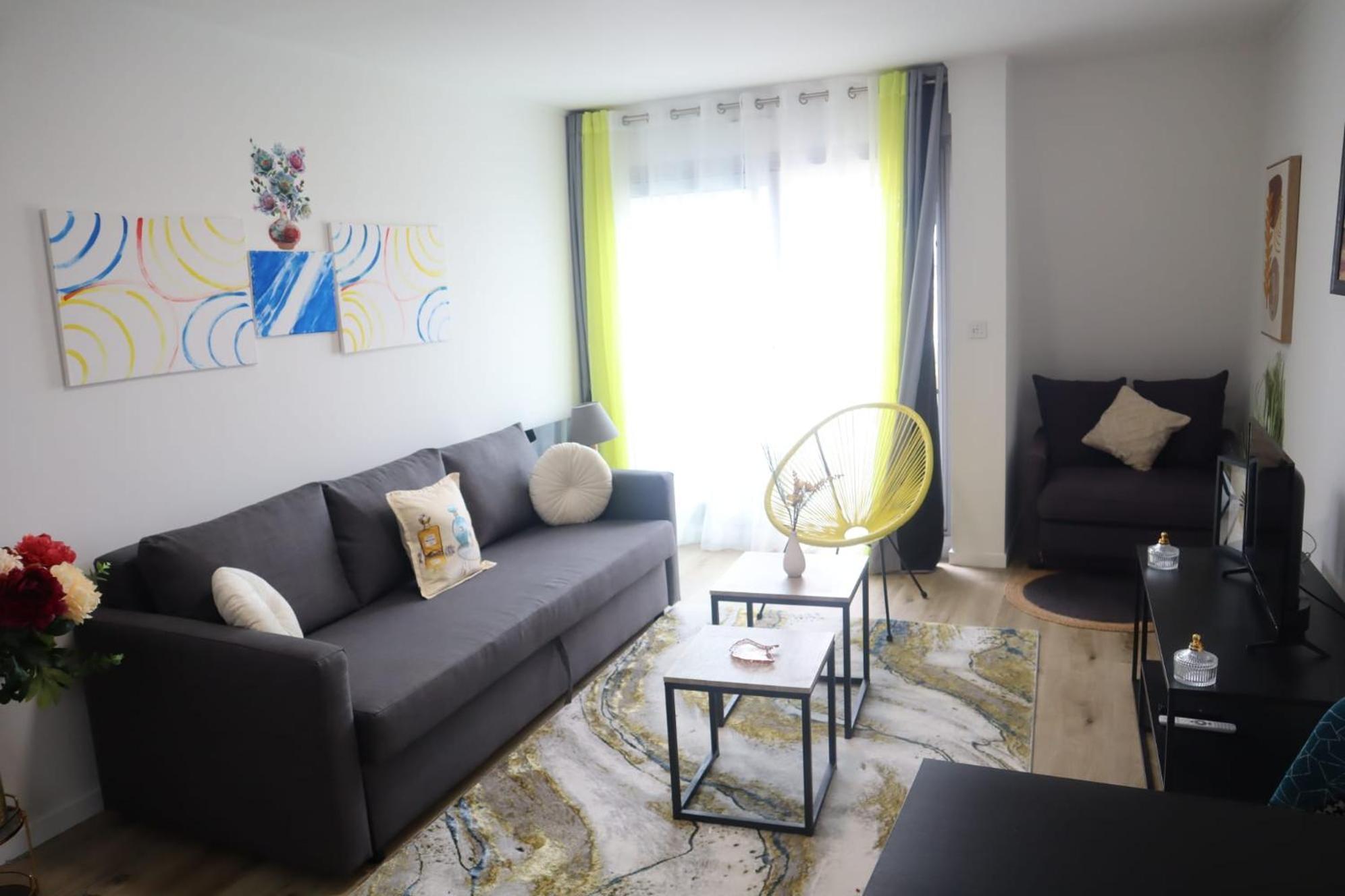 Cosy Sun-Mantes-La-Jolie Lejlighed Eksteriør billede